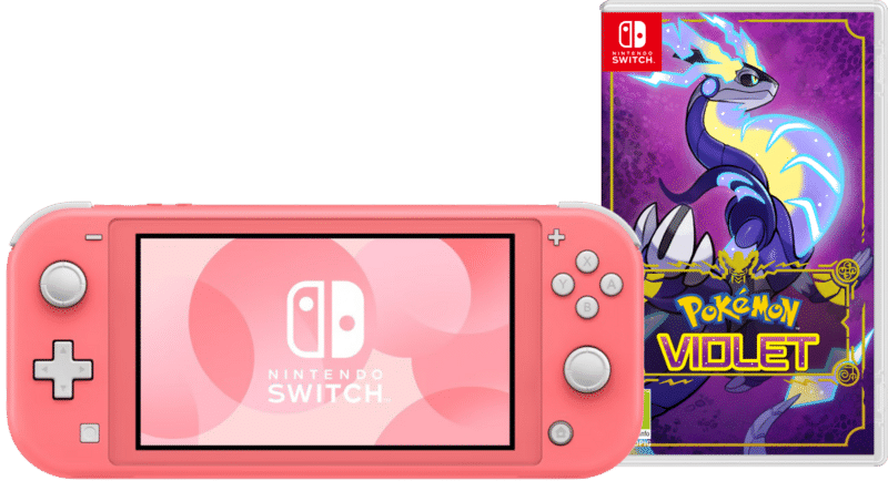 nintendo-switch-lite-koraal-pokemon-violet