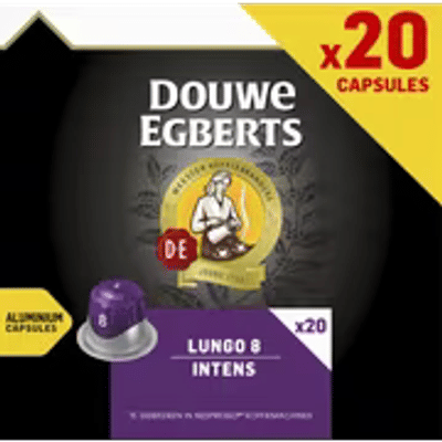 Douwe Egberts Lungo Intens Koffiecups 20 Stuks