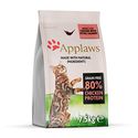 Applaws Complete Natuurlijke Droge Kattenvoeding Kip met Extra Zalm voor Volwassen Katten - 7.5 kg Hersluitbare Zak - kattenbrokken
