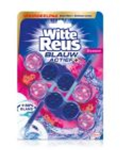 Witte Reus Toiletblok Blauw Actief Bloesem - 2 stuks