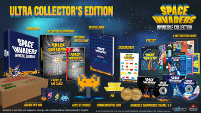 Space Invaders Invincible Collection Ultra Collector's Edition Nintendo Switch