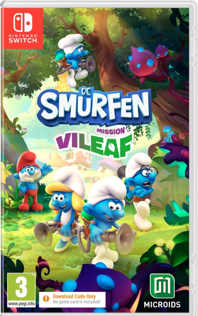 The Smurfs - Mission Vileaf (Code in a Box) Nintendo Switch