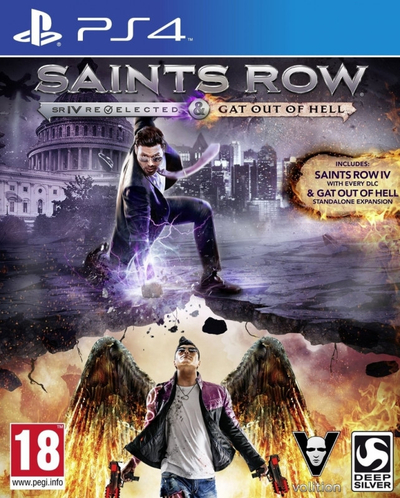 Saints Row 4 Re-Elected + Gat Out of Hell PlayStation 4