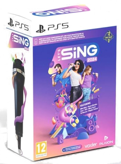 Let's Sing 2024 + 1 Microphone PlayStation 5