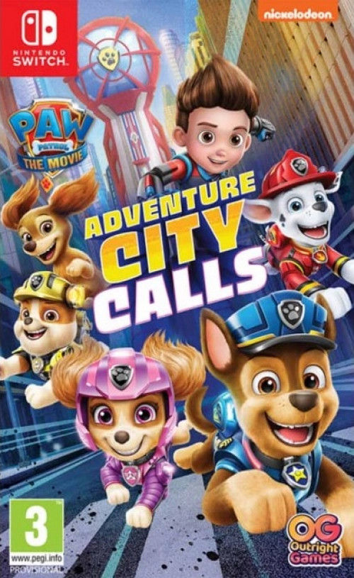 Paw Patrol The Movie Adventure: City Calls Nintendo Switch
