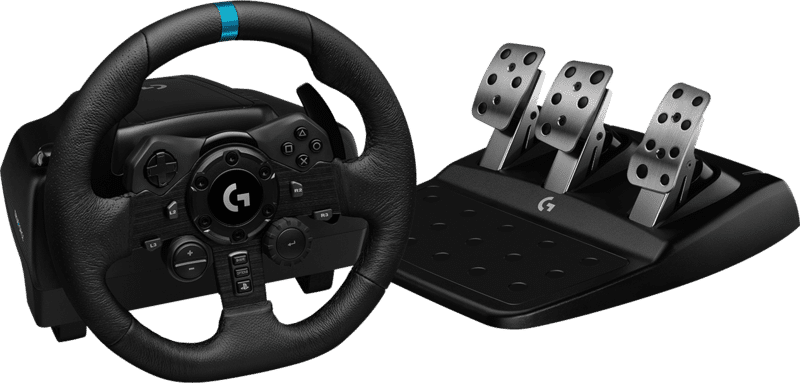 Logitech G923 TRUEFORCE - Racestuur met Force Feedback voor PlayStation 5, PS4 & PC