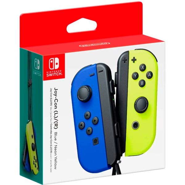 Nintendo Switch Joy-Con controllers blauw/geel