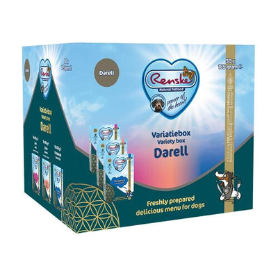 Renske Variatiebox Darell - 30 x 185 gram - natvoer honden