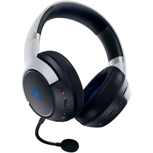 Razer Kaira Pro for PlayStation gaming headset (Wit/zwart, Pc, PlayStation 4, PlayStation 5, RGB leds)