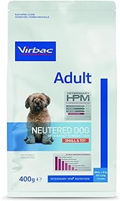 Virbac HPM Canine Adult nieuw klein speelgoed 400 g - hondenbrokken