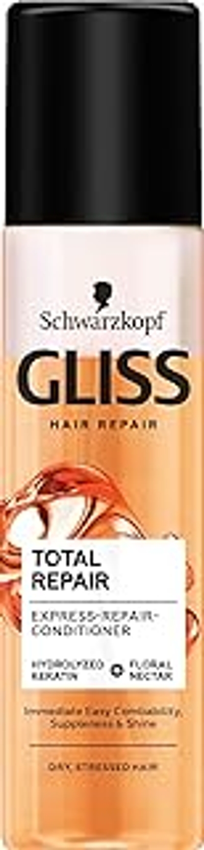 Schwarzkopf Gliss Total Repair Express Repair express regenererende conditioner voor droog en beschadigd haar 200ml
