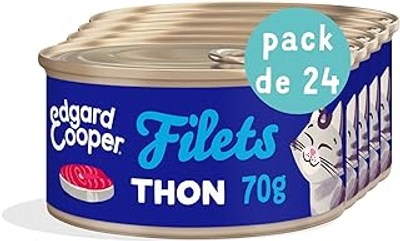 Edgard & Cooper tonijn 24 x 70 gram - natvoer katten