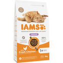 Iams Adult Hairball kattenvoer met verse kip 10 kg - kattenbrokken