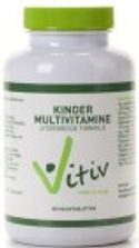 Vitiv Kinder Multivitamine - 100 tabletten