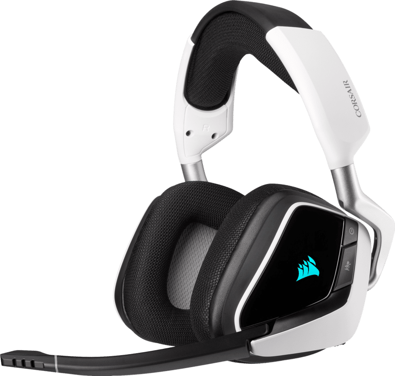 Corsair Void RGB Elite Draadloze Gaming Headset PC/PS4/PS5 Zwart/Wit