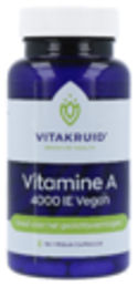 Vitakruid Vitamine A 4000IE - 90 capsules