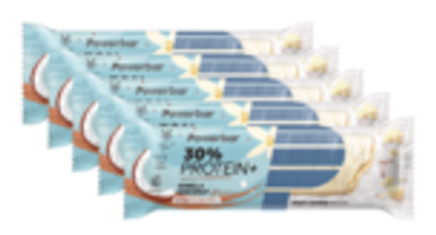 Powerbar 30% Protein Plus Vanilla Coconut - 5 repen