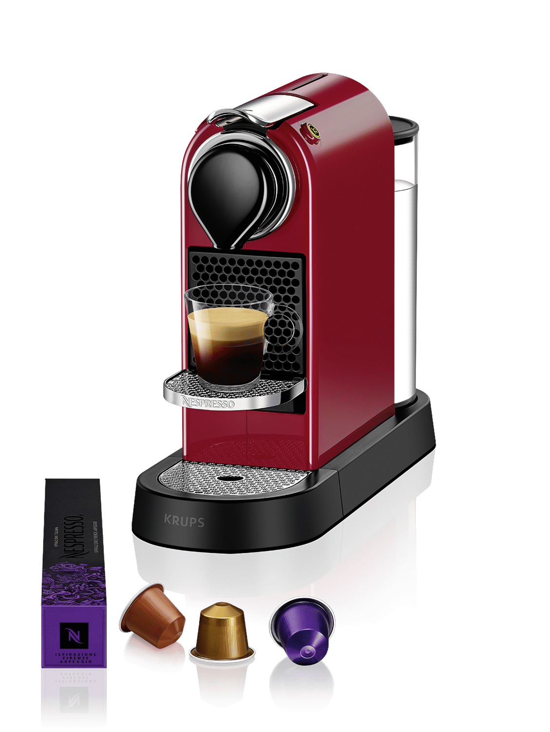 Krups Nespresso Citiz Xn7415 Rood