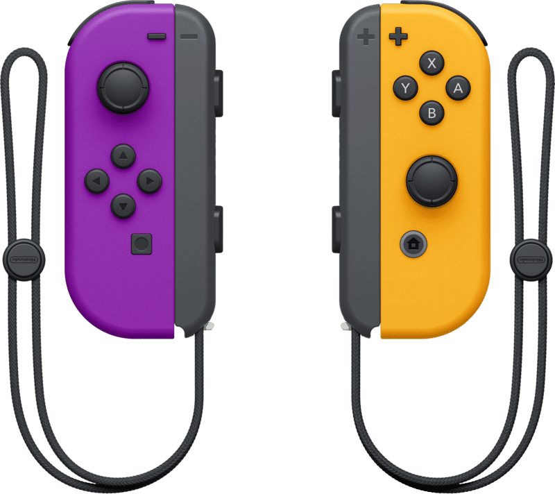 Nintendo Switch Joy-Con controllers paars/oranje