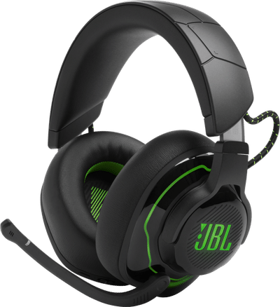 JBL Quantum 910X Zwart/Groen - Gaming Headset voor Xbox - Draadloos - Bluetooth/2.4GHz USB - Over-ear - Xbox, PC & Nintendo Switch