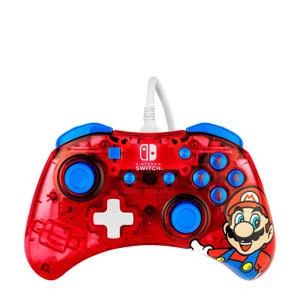 PDP Gaming Rock Candy Wired Controller - Mario (Nintendo Switch/Switch OLED)