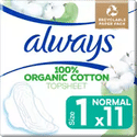 Always Cotton Protection Normal Maandverband - 11 stuks