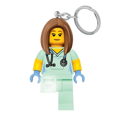LEGO Verpleegster sleutellampje