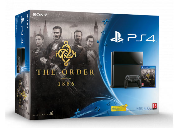 Sony PS4 500GB Black The Order 1886