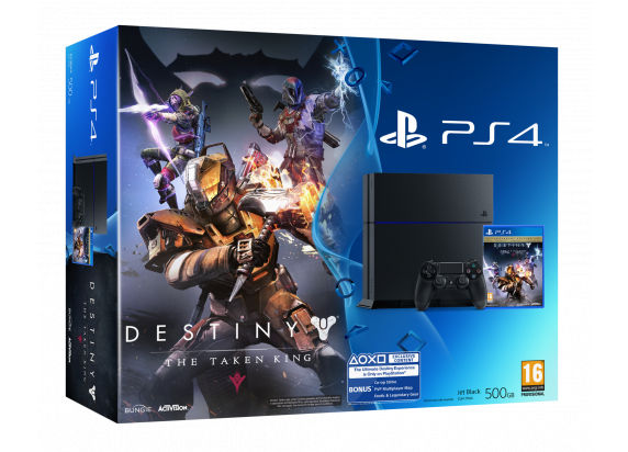 Sony PS4 500GB Black Destiny The Taken King