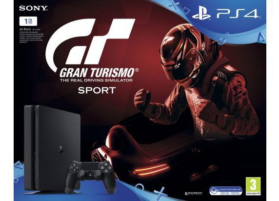 Sony PlayStation 4 PS4 Slim 1TB Black GT Sport