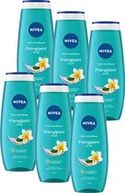 NIVEA Frangipani & Oil Shower Gel - Douchegel - Bevat vitamine C en vitamine E - Duurzaam product 6 x 500 ml