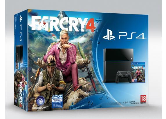 Sony PS4 500GB Black FarCry 4