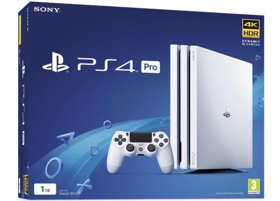 Sony PlayStation 4 PS4 Pro 1TB White Console