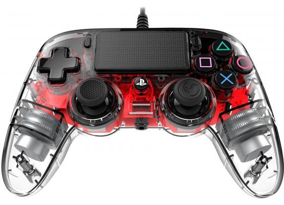 BigBen Interactive PS4 Nacon Wired Official Controller Transparant Ro