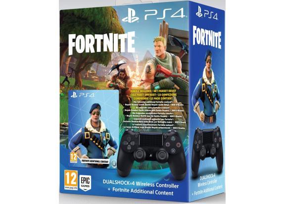 Sony PlayStation 4 - Fortnite PS4 Wireless Dualshock 4 Fortnite Controller Black