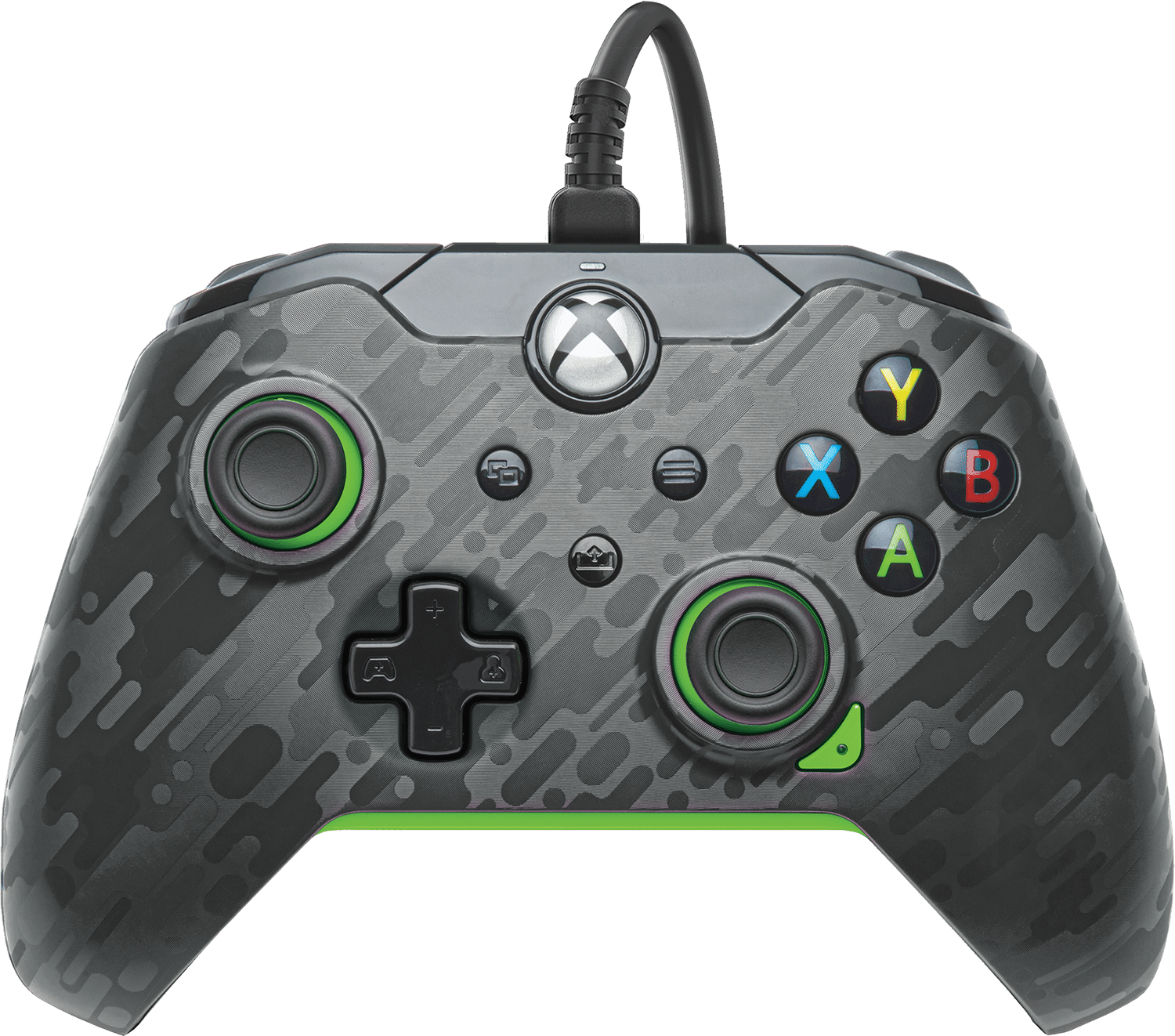 PDP Bedrade Controller - Xbox Series X + S & One Neon Carbon