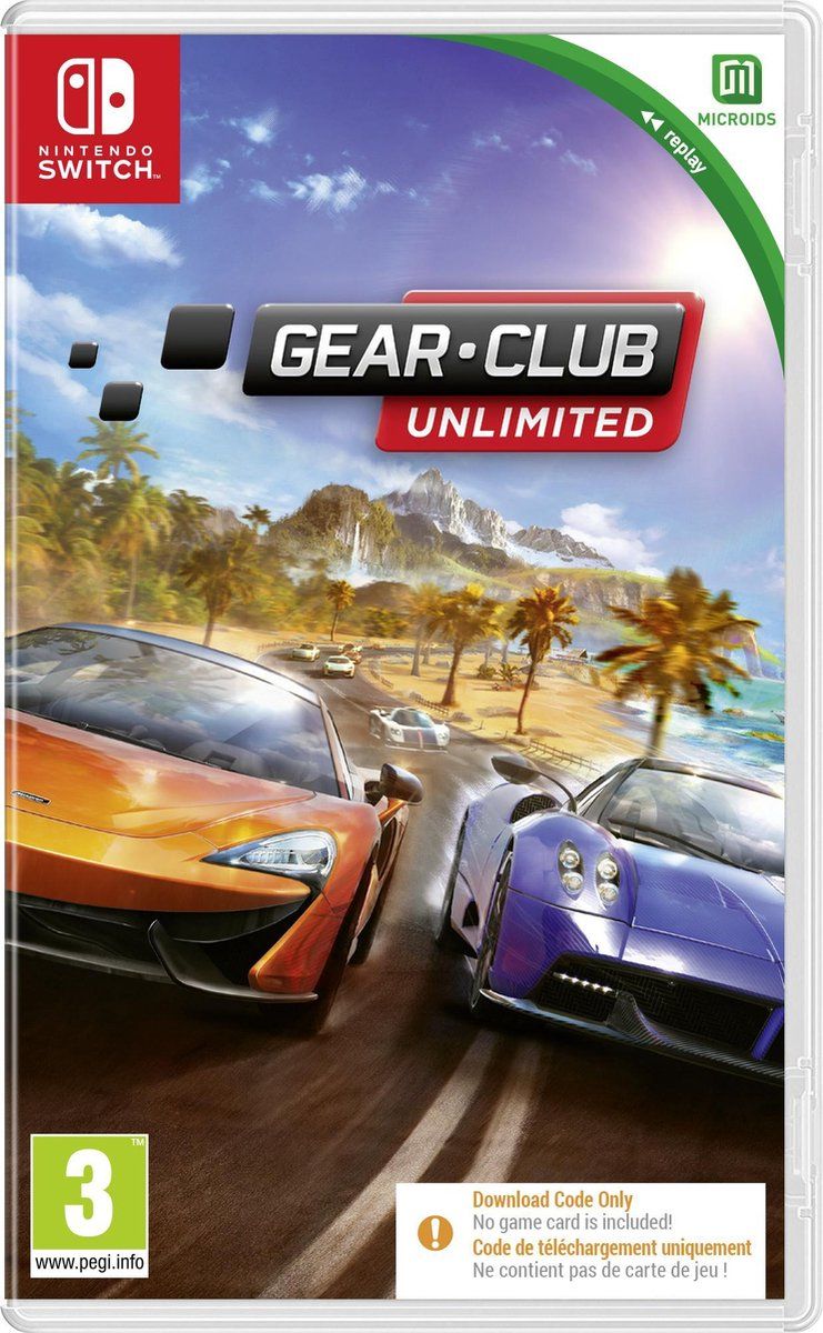 Gear.Club Unlimited (Code in a Box) Nintendo Switch