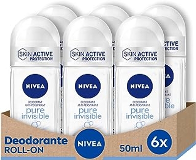Nivea, Roll-On Deo, 6 verpakkingen à 50 ml