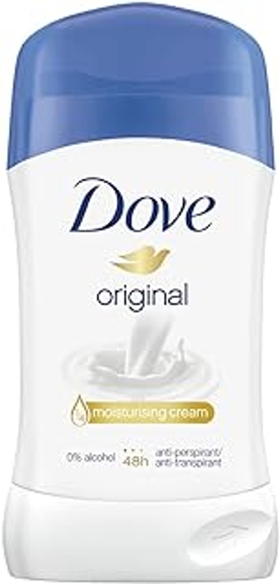 Dove Deostick tegen okselzweet en lichaamsgeur, origineel 48 uur, 6 stuks 6 x 40 ml
