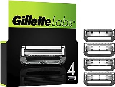 Gillette Labs scheermesjes - 4 stuks