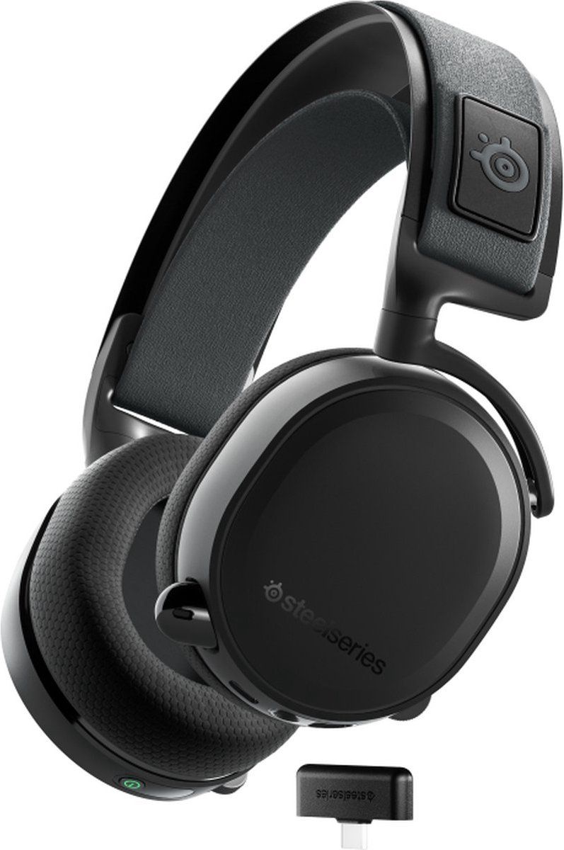 SteelSeries Arctis 7+ Zwart