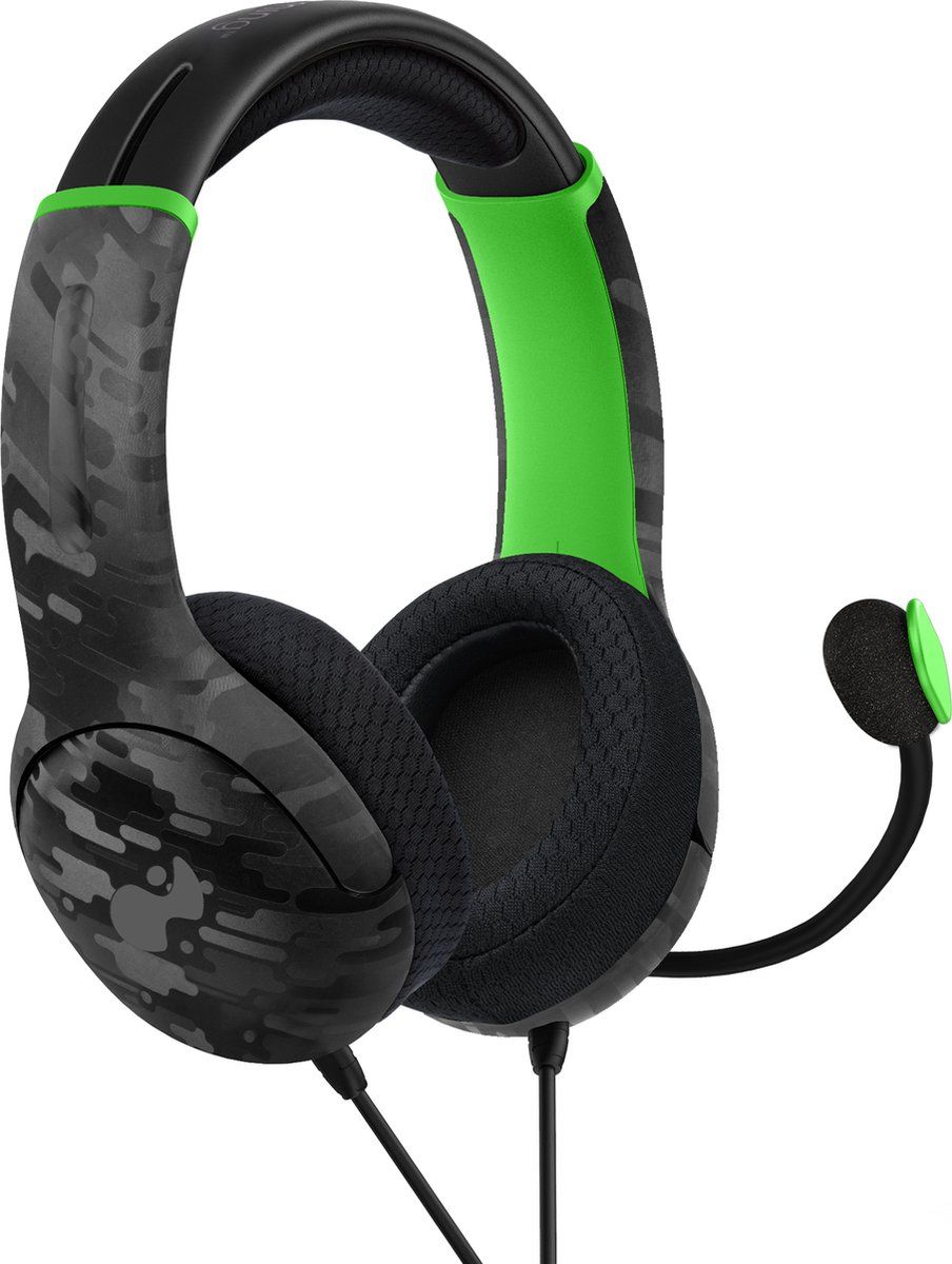 PDP Gaming Airlite Wired Stereo Headset - Neon Carbon