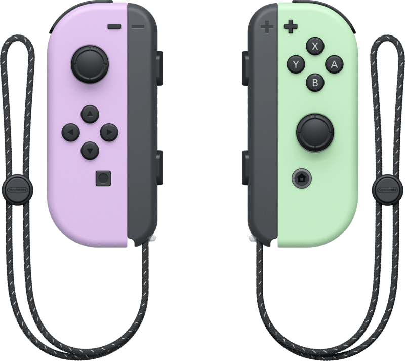 Nintendo Switch Joy-Con Controller Pair (Pastel Purple / Pastel Green)