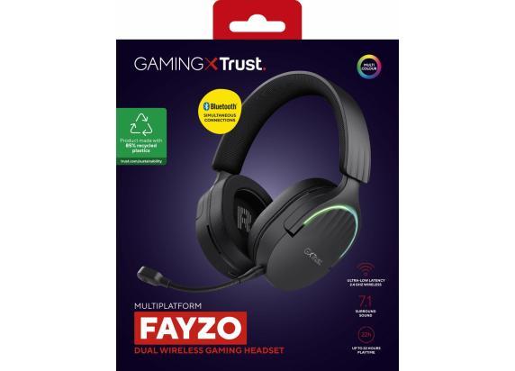Trust Fayzo GXT491 Wireless Gaming headset Zwart