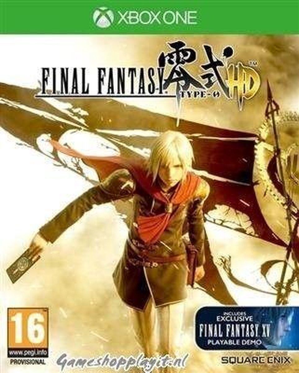 Final Fantasy Type 0 HD Day 1 Edition Xbox One