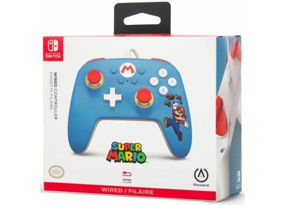 Nintendo Switch - Super Mario Bros Switch - Power A Wired Controller Brick Breaker Mario