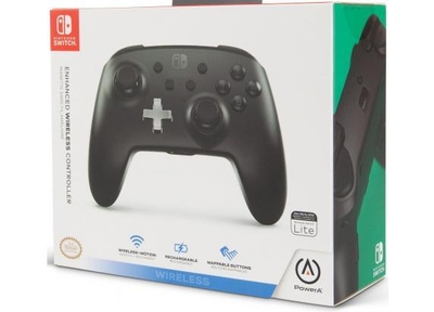 Nintendo Switch Power A Switch Draadloze Enchanced Controller Zwar