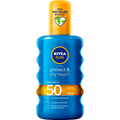 Nivea Sun Protect & Dry Touch Transparante Zonnespray SPF50 - 200 ml
