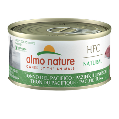 Almo Nature HFC Natural Pacifische Tonijn  6x70g - natvoer katten