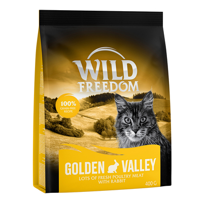 Wild Freedom Adult Golden Valley met Konijn Kattenvoer - 400 g - kattenbrokken